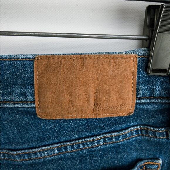 Men’s Slim Tapered Jeans 30x32 Medium Wash Stretch Denim Blue Modern | Madewell - Picture 13 of 14